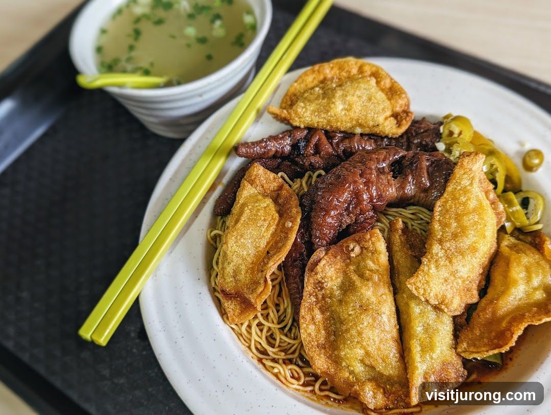 Noodles with Chicken Feet and Dumplings