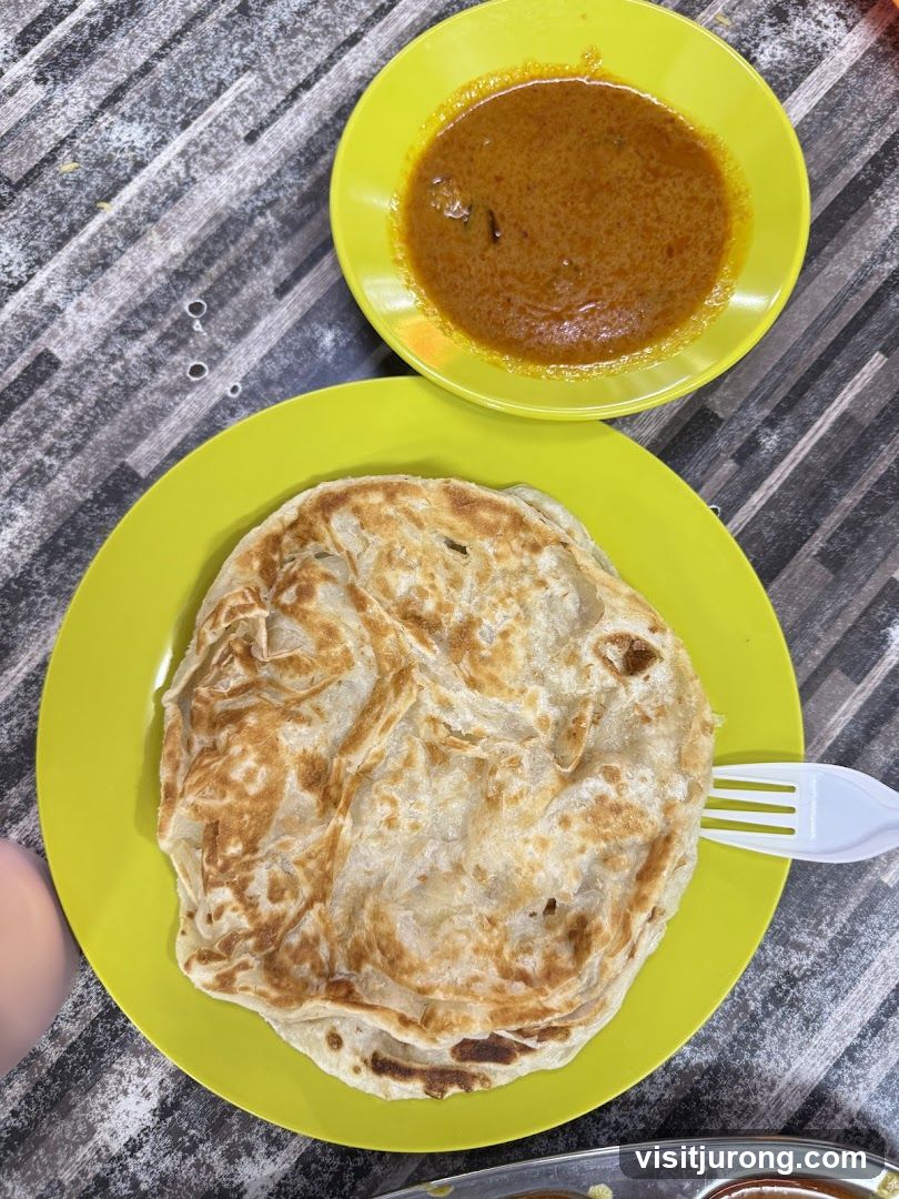 Roti Canai with Curry