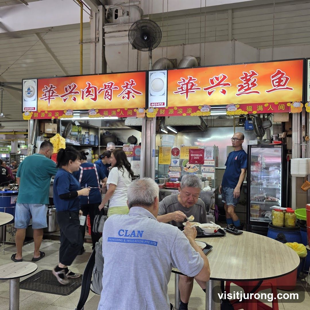 Hawker Stall with Diners