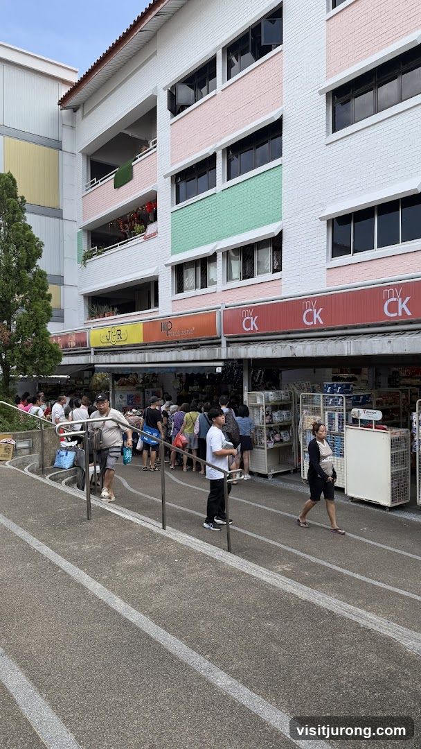 Busy Shops with Customers
