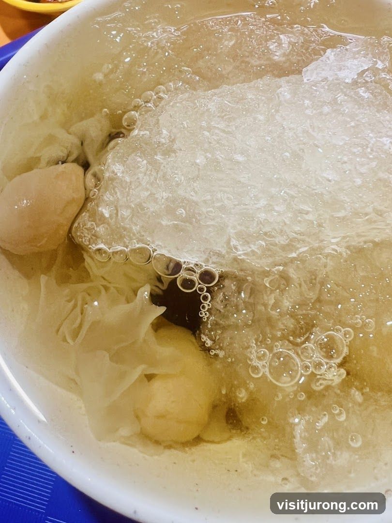 Dessert with Ice and Fruit