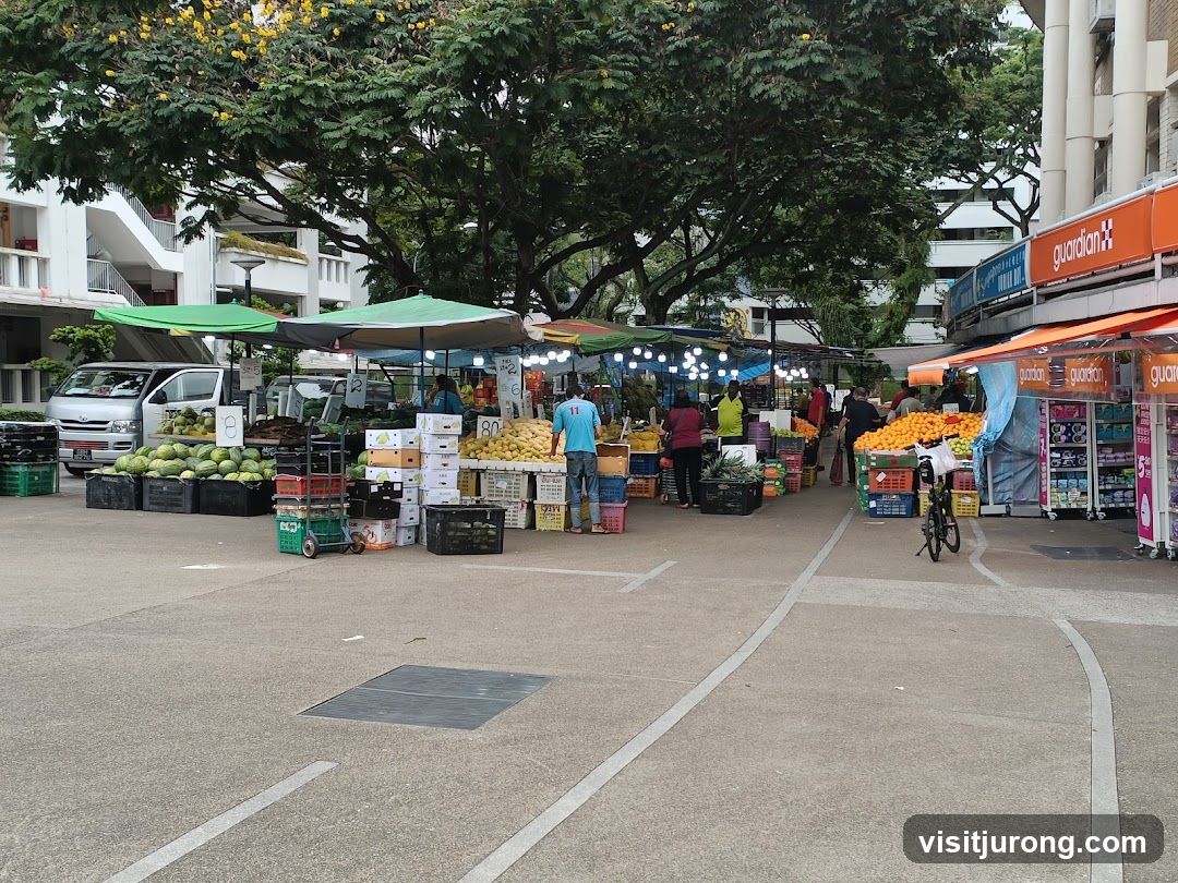 Outdoor Market Stalls