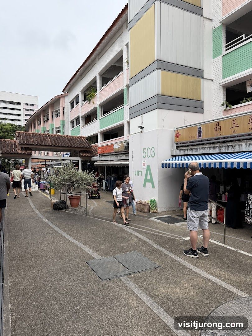 Outdoor Market Scene