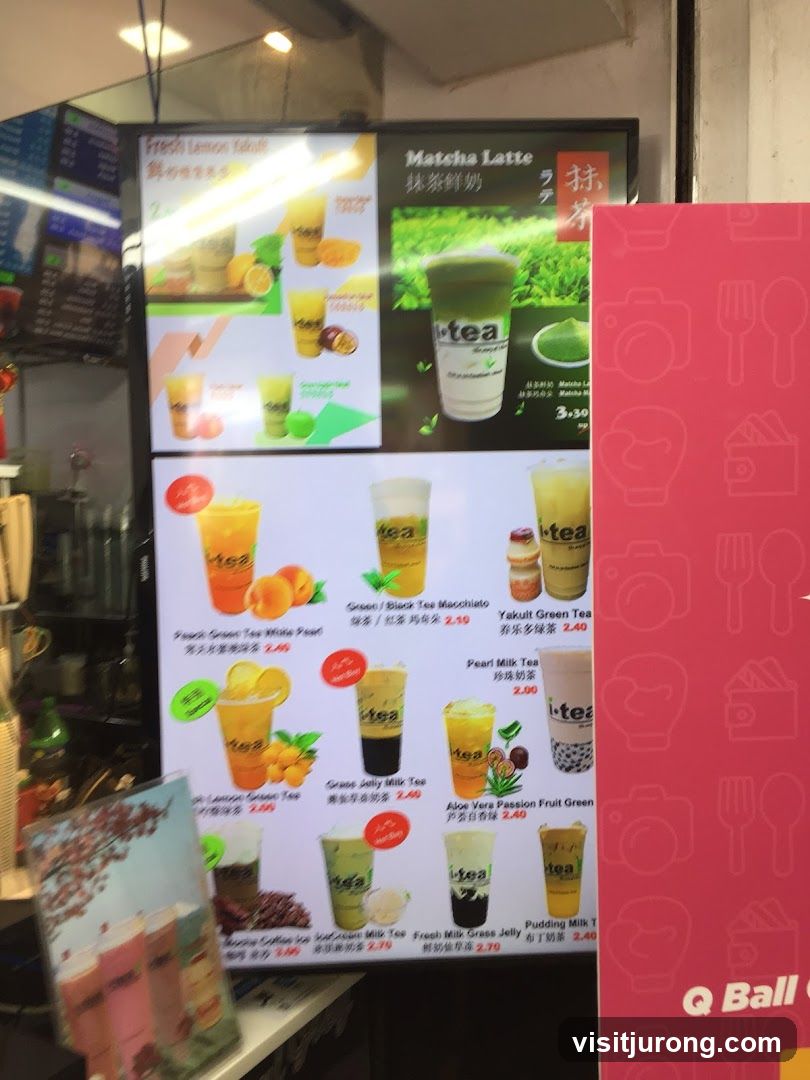 i-tea Menu
