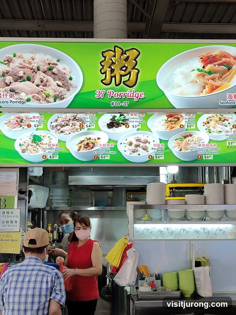37 Porridge Menu