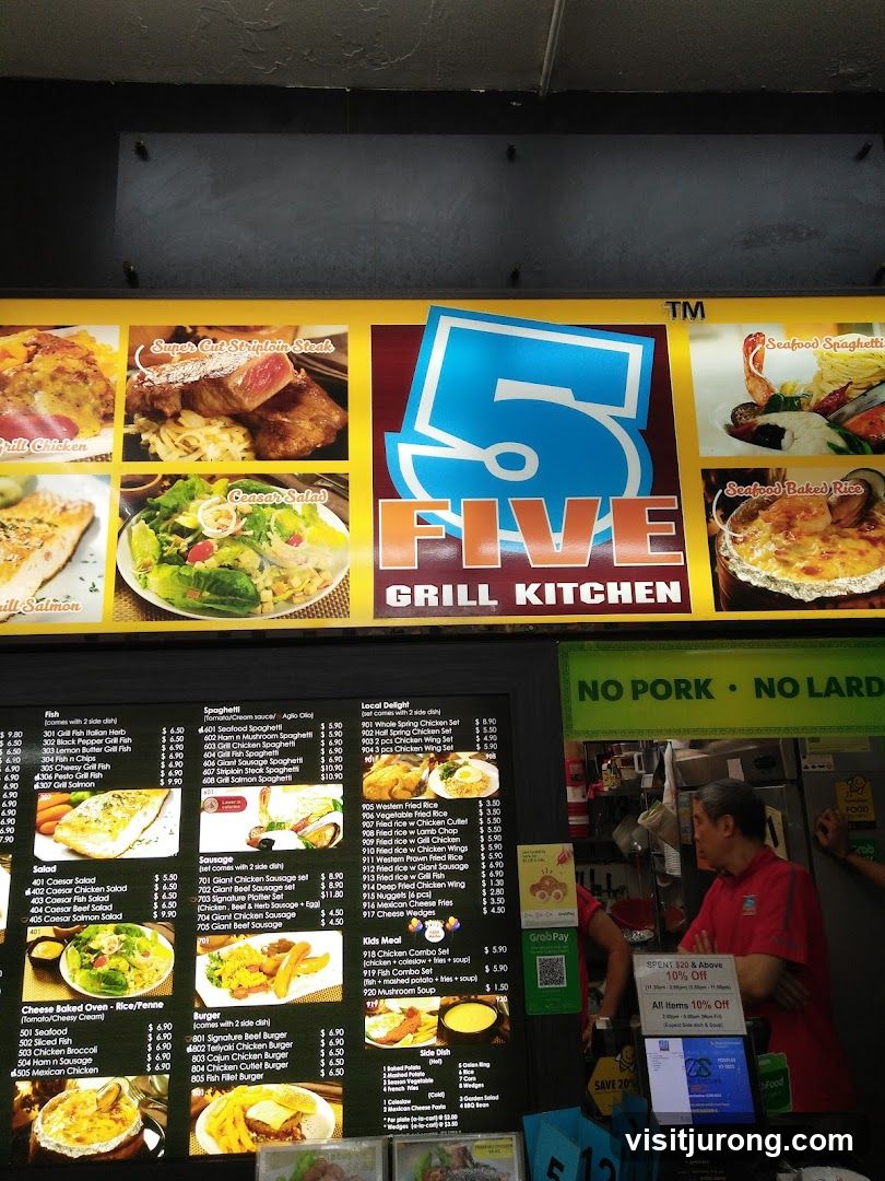 Five Grill Kitchen Menu
