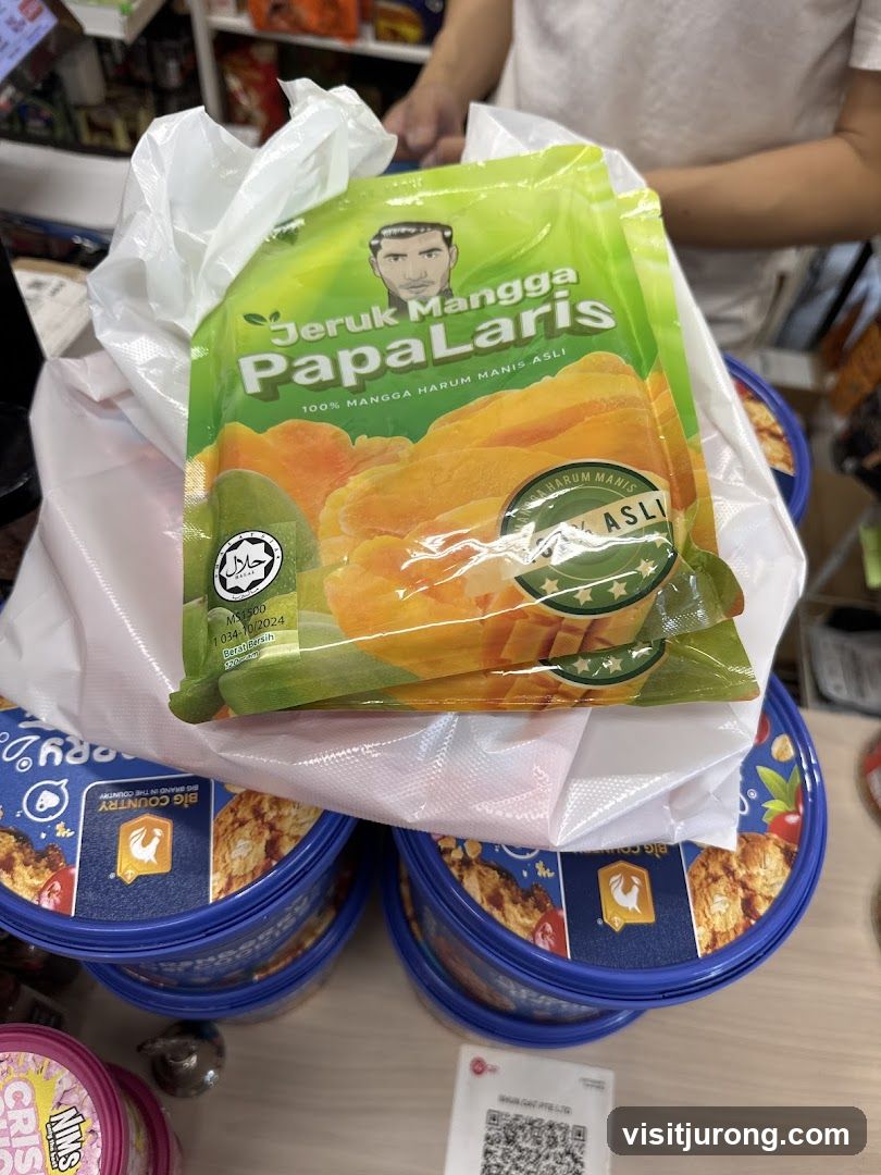 Packaged Mango Snack