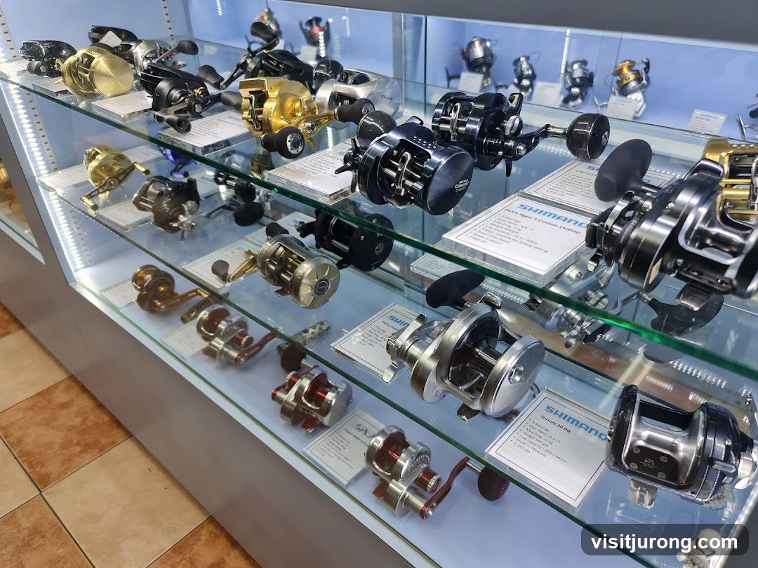 Fishing Reels Display