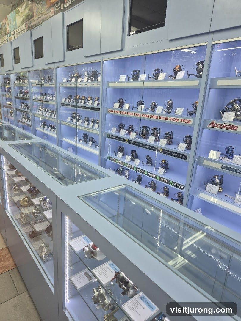 Fishing Reels Display
