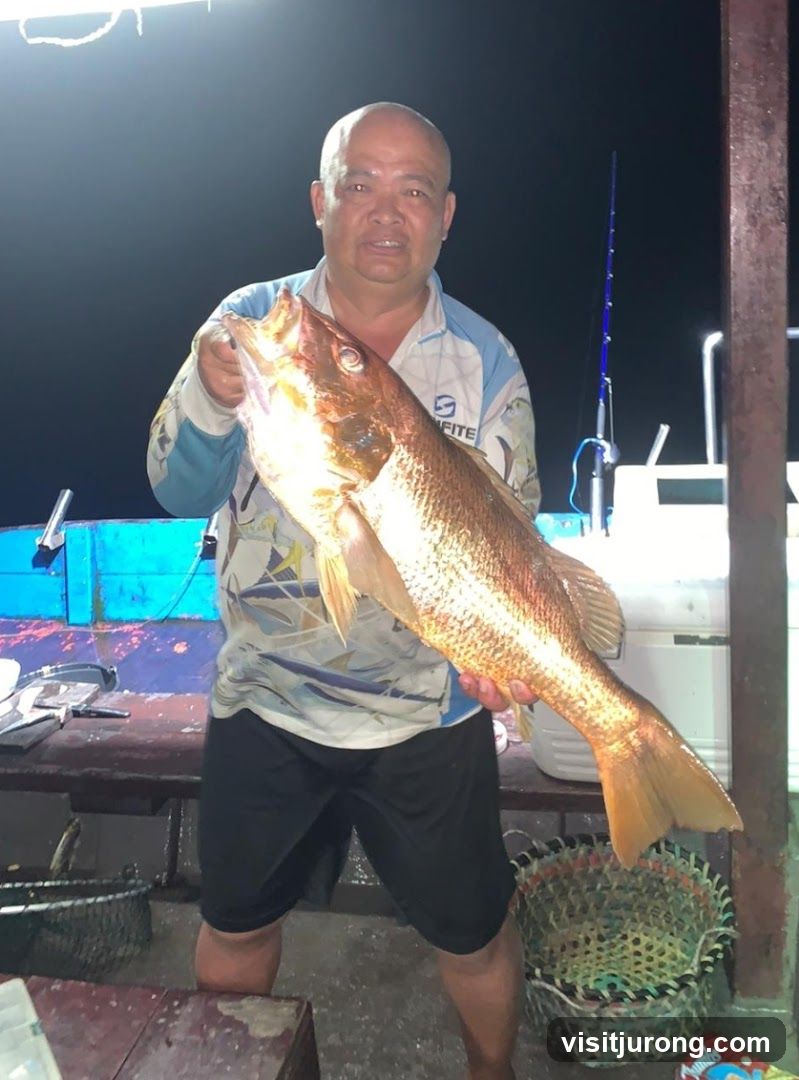 Man holding a large fish