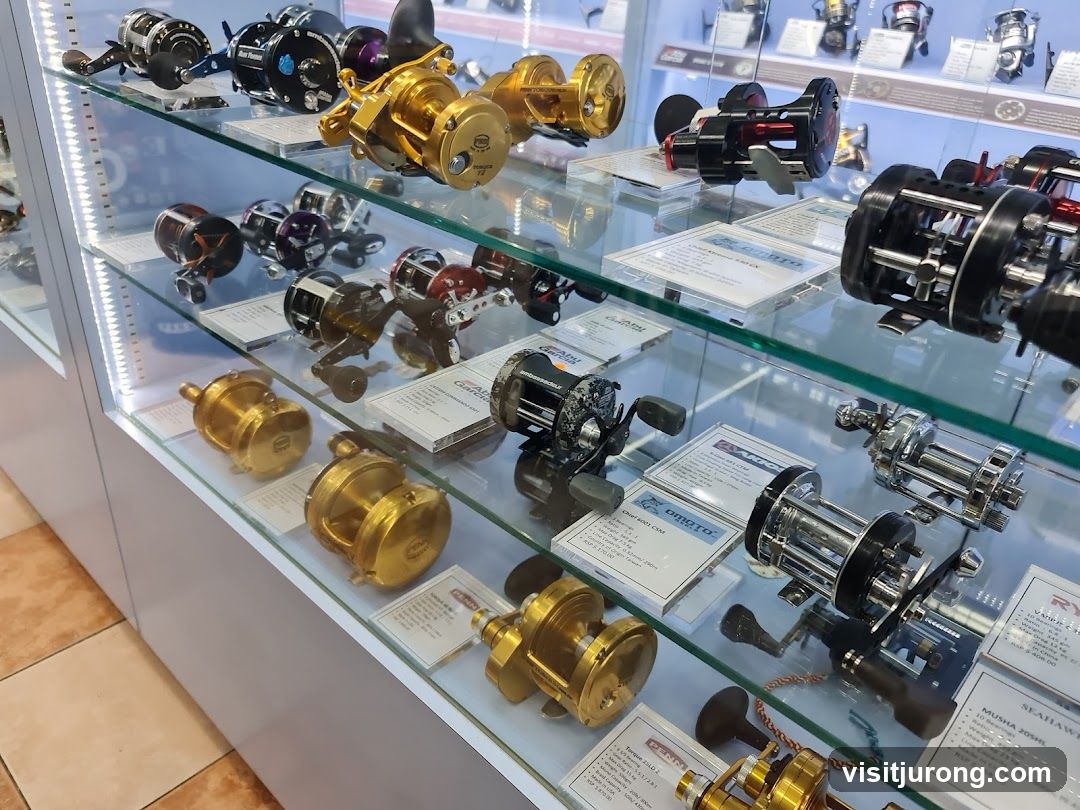 Fishing Reels Display