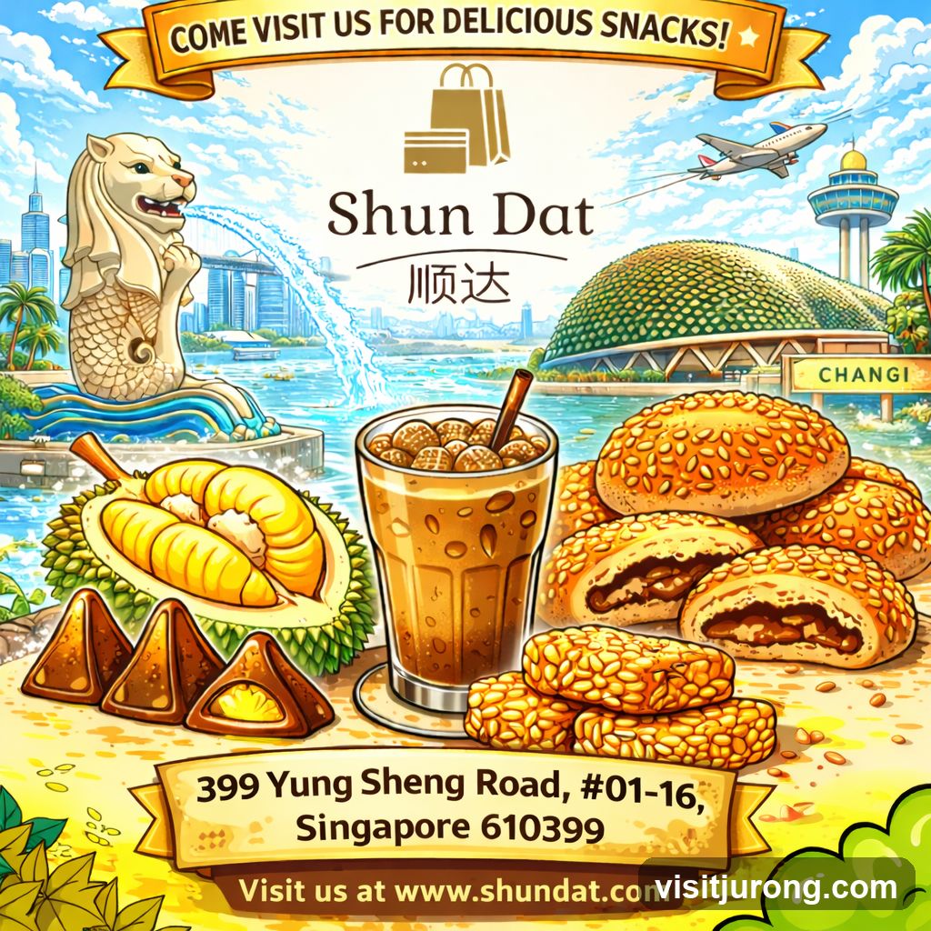 Shun Dat Snacks Advertisement