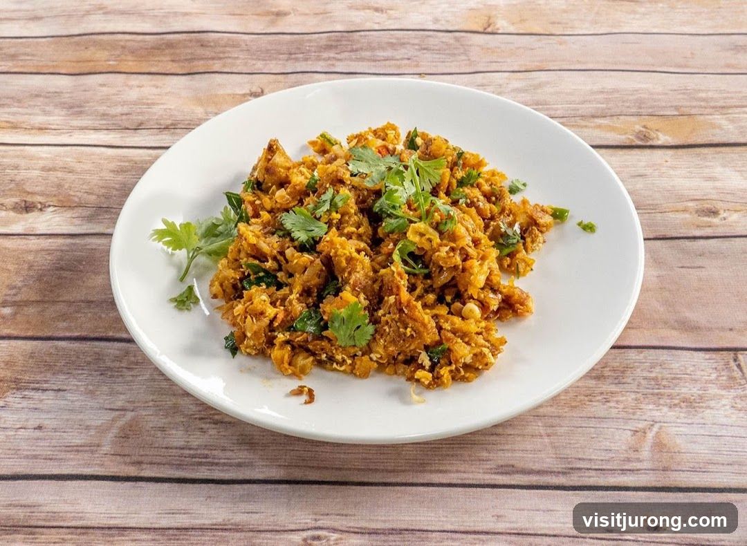 Scrambled Egg Dish with Cilantro