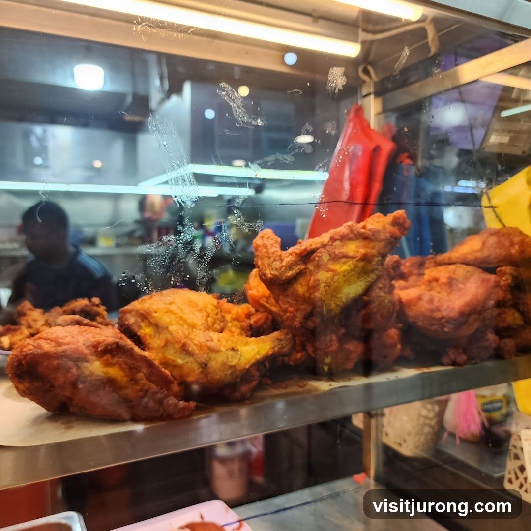 Fried Chicken Display