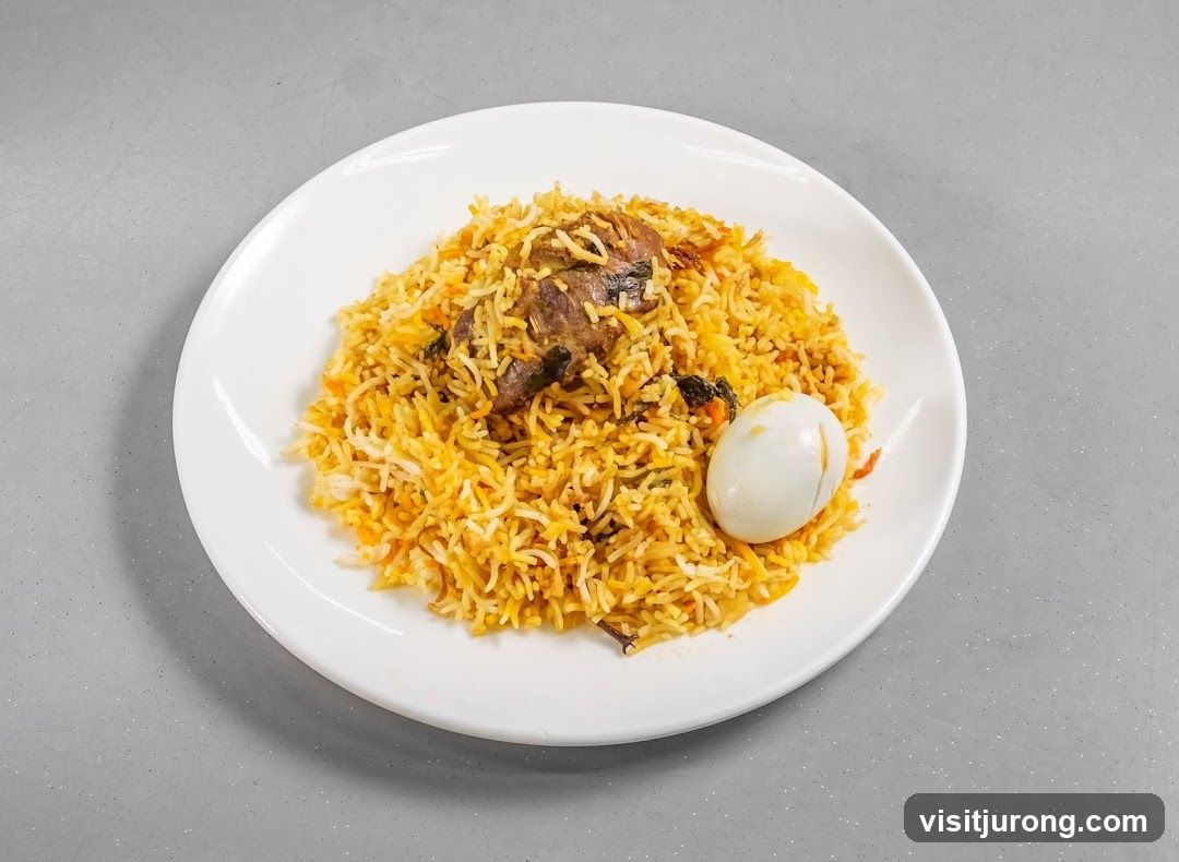 Biryani with Egg