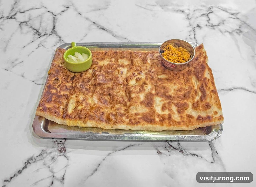Roti with Condiments
