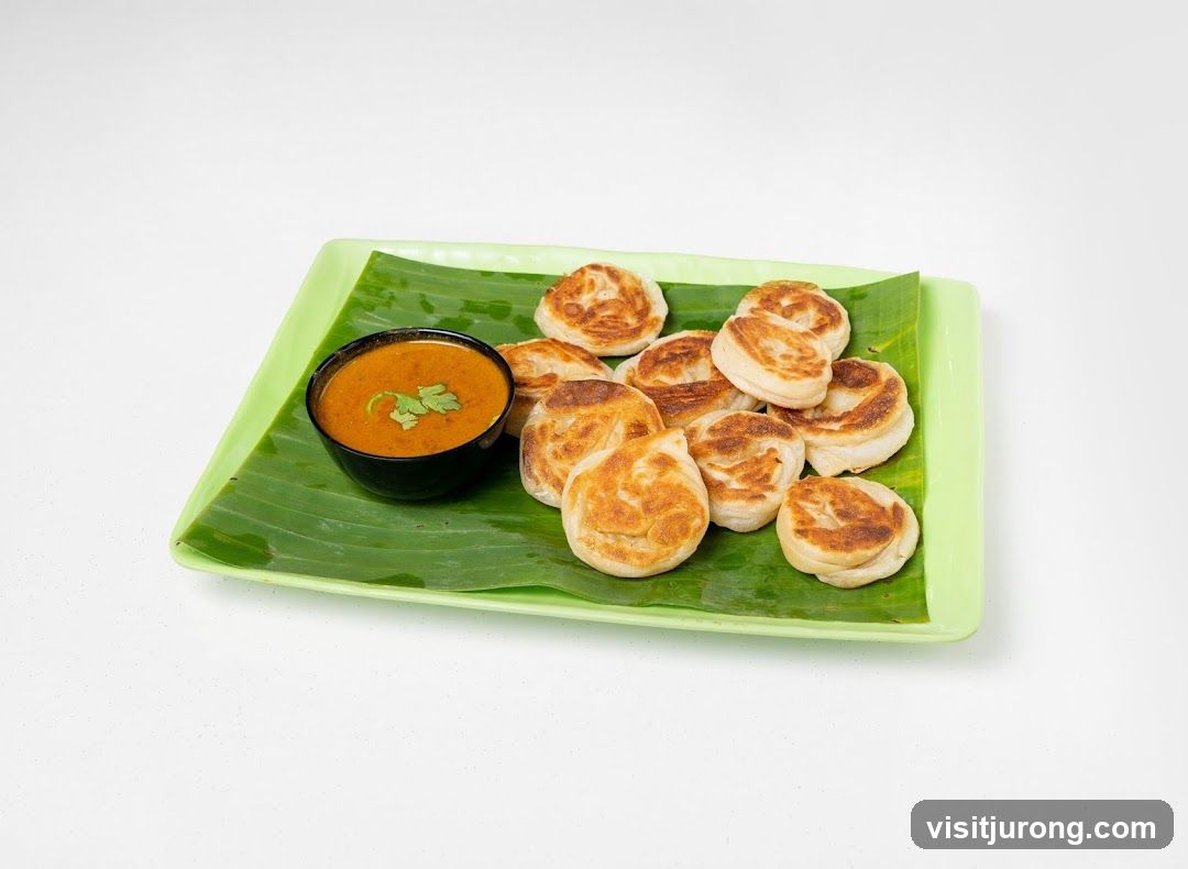 Roti Canai with Curry