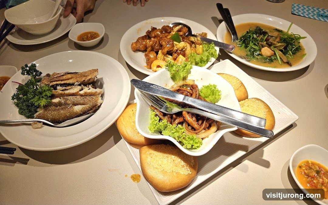 Chinese Food Spread