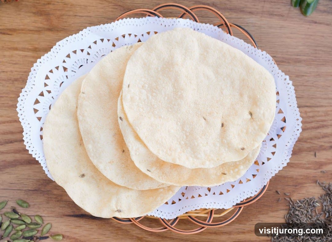 Papadums with Spices