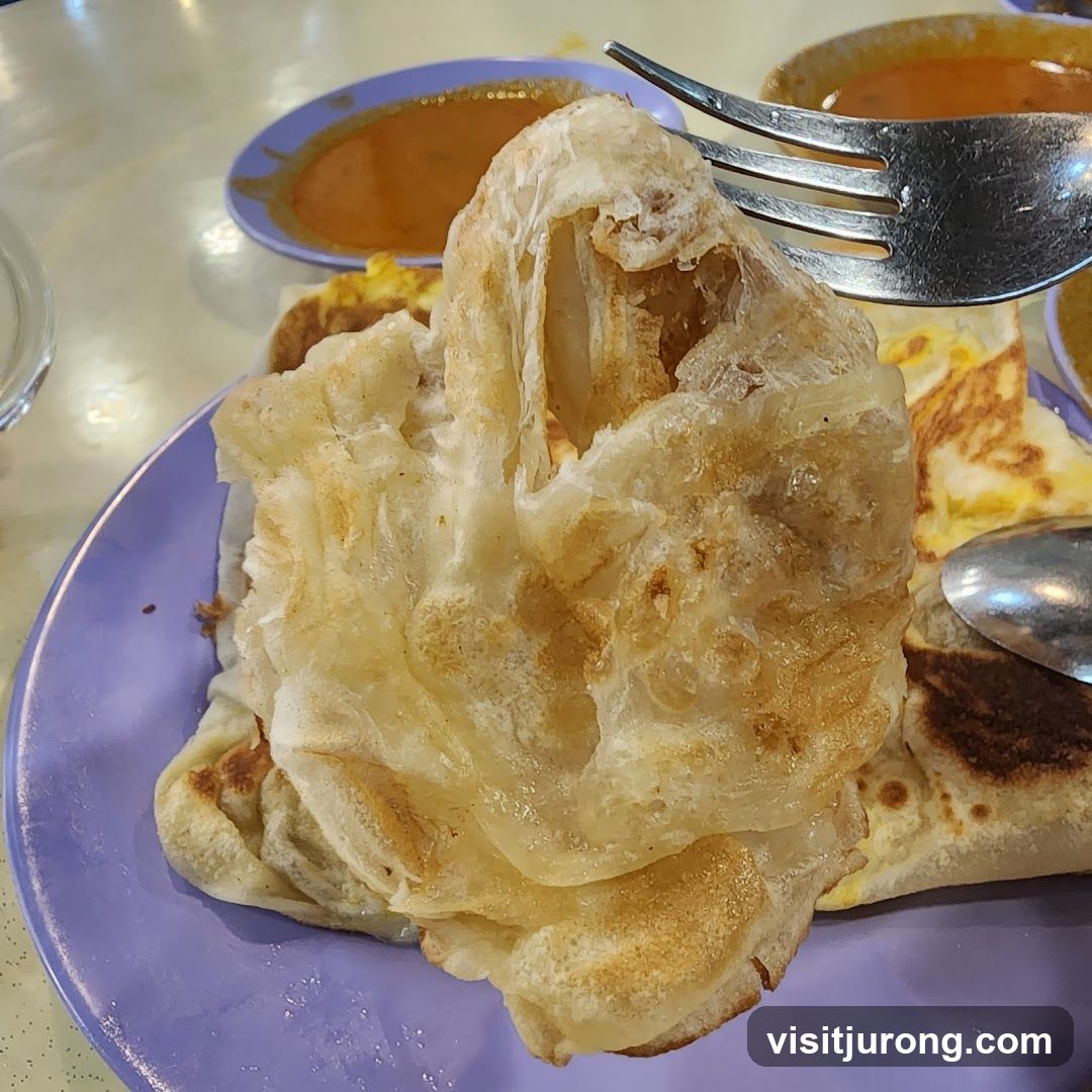 Roti Canai with Curry
