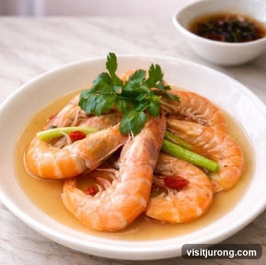 Steamed Prawns