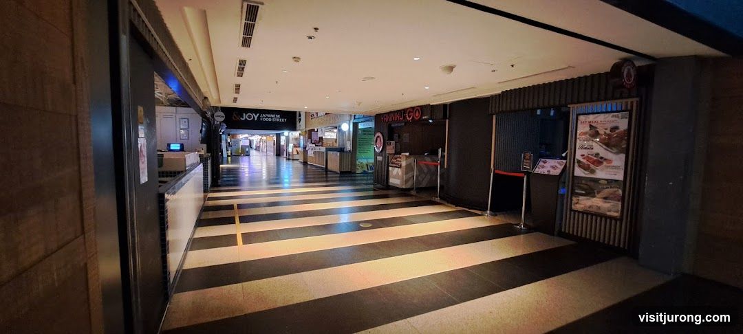 Indoor Food Court Hallway