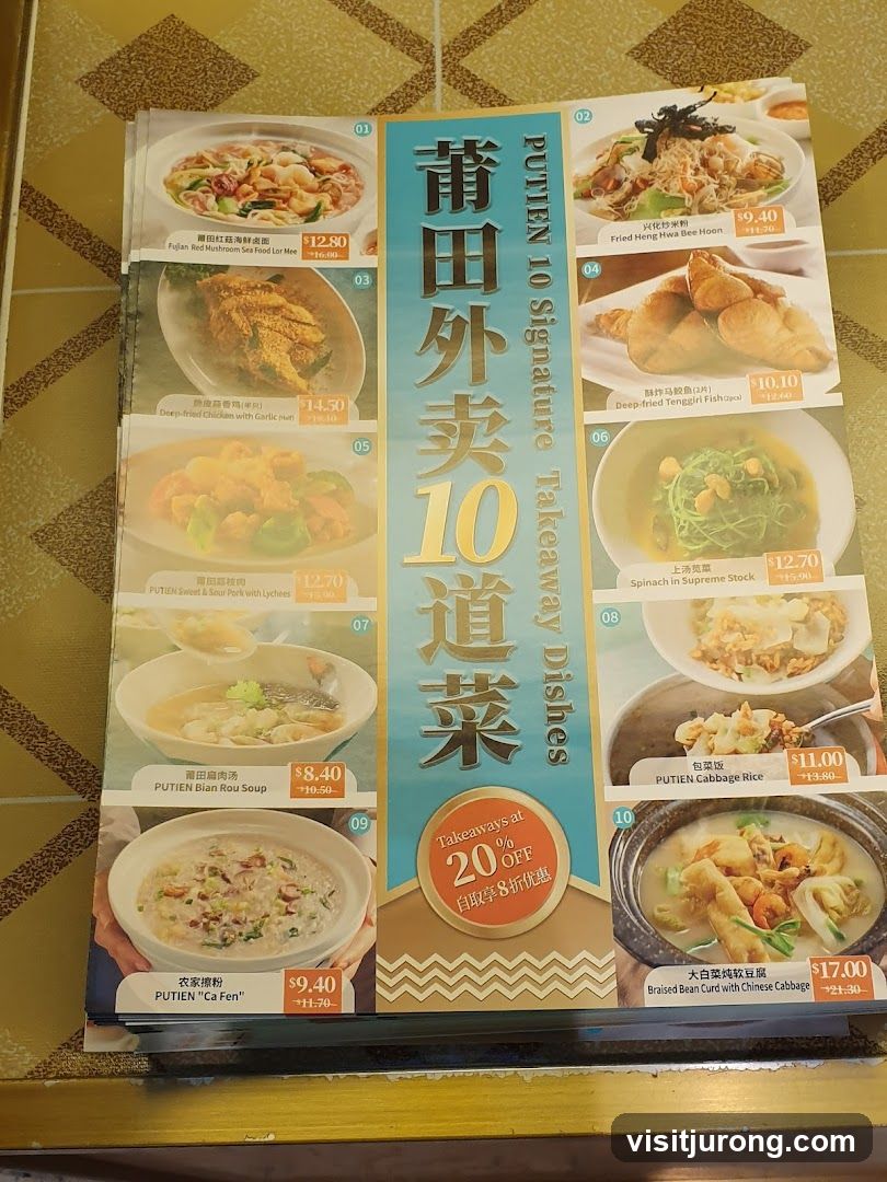 PUTIEN 10 Signature Takeaway Dishes