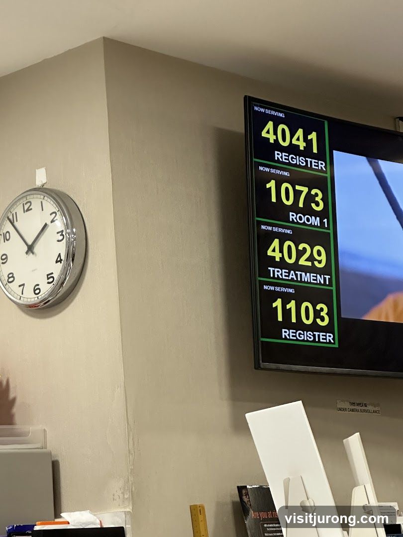 Waiting Area Display