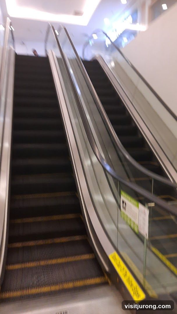 Escalators in a Mall