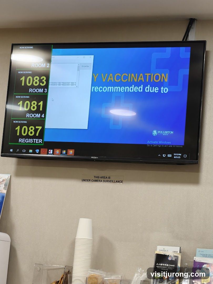 Vaccination Information Display