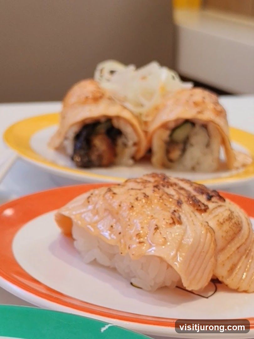 Seared Salmon Sushi