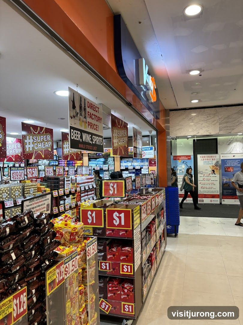 Super Cheap Store Interior