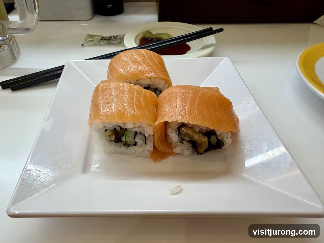 Salmon Sushi Rolls