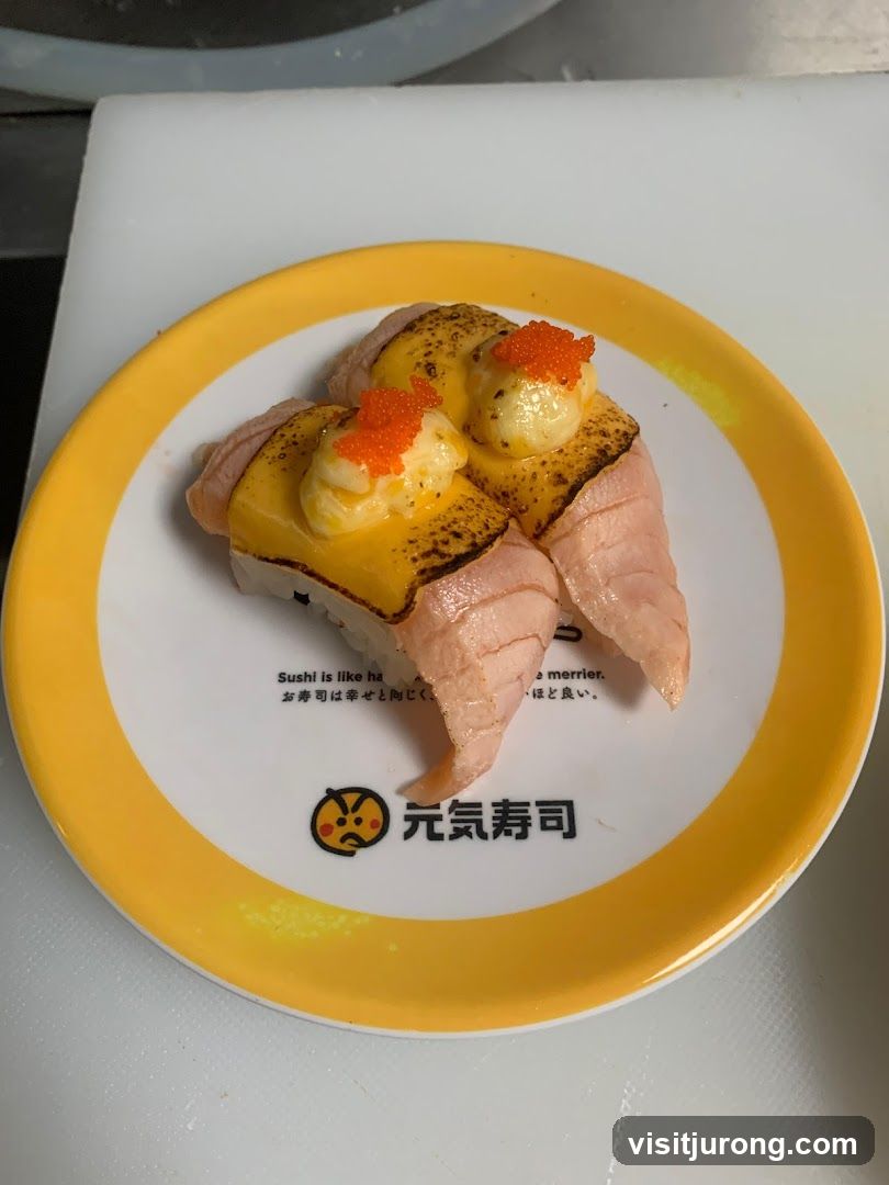 Seared Salmon Sushi