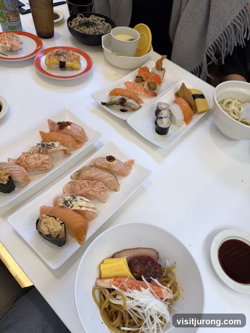 Sushi and Noodles
