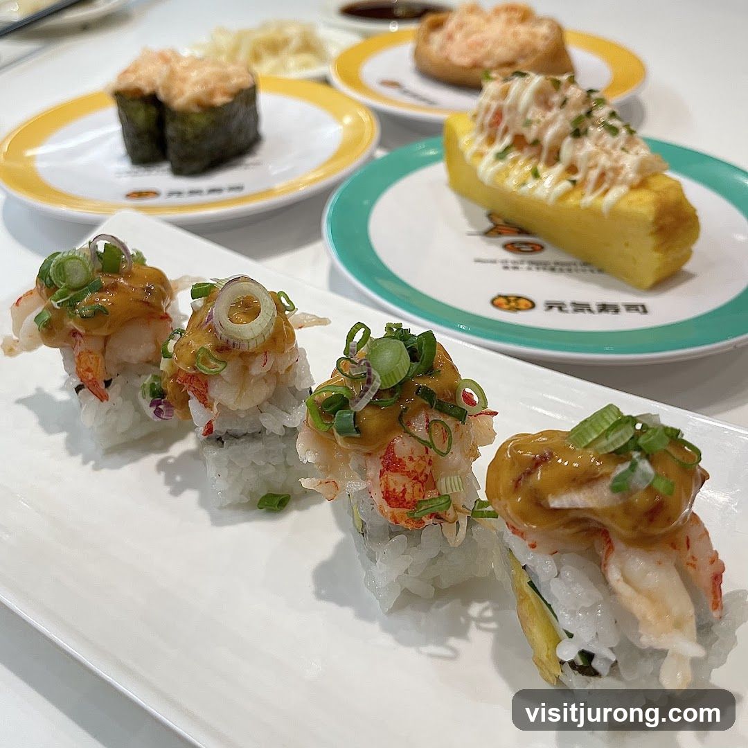 Sushi Rolls and Tamagoyaki