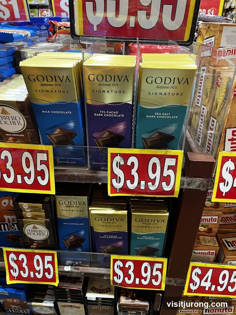 Godiva Chocolate Display