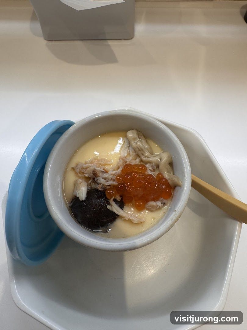 Chawanmushi with toppings
