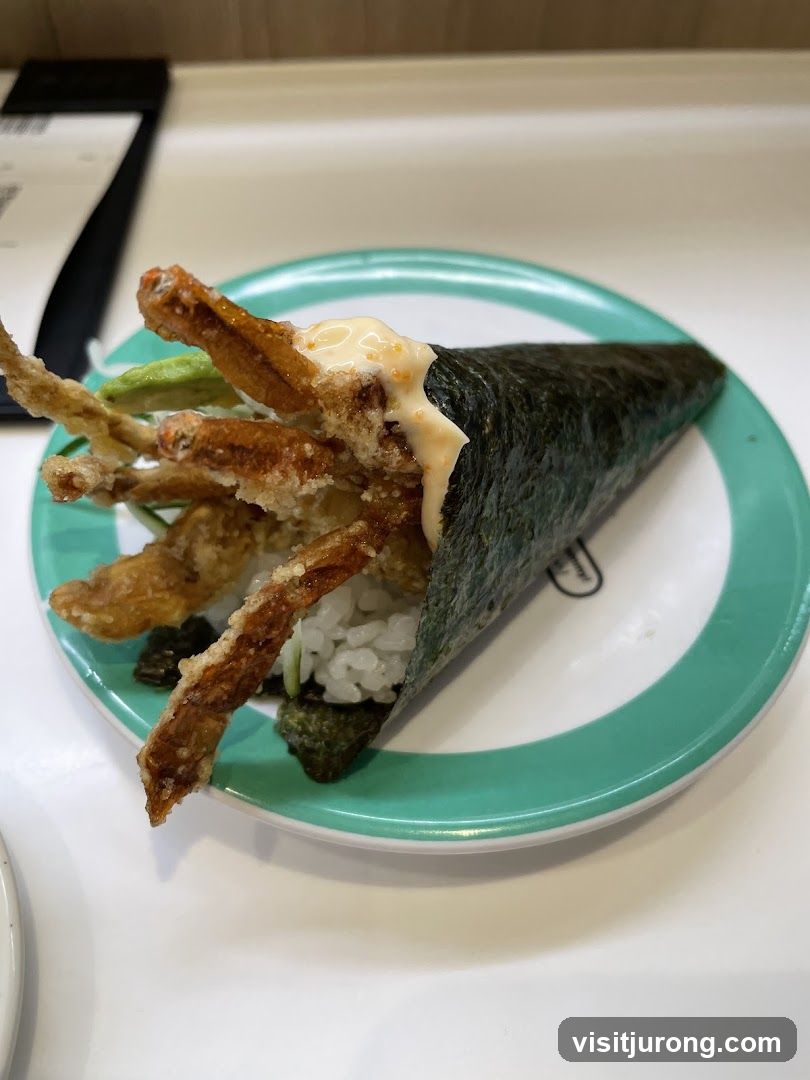 Soft Shell Crab Hand Roll
