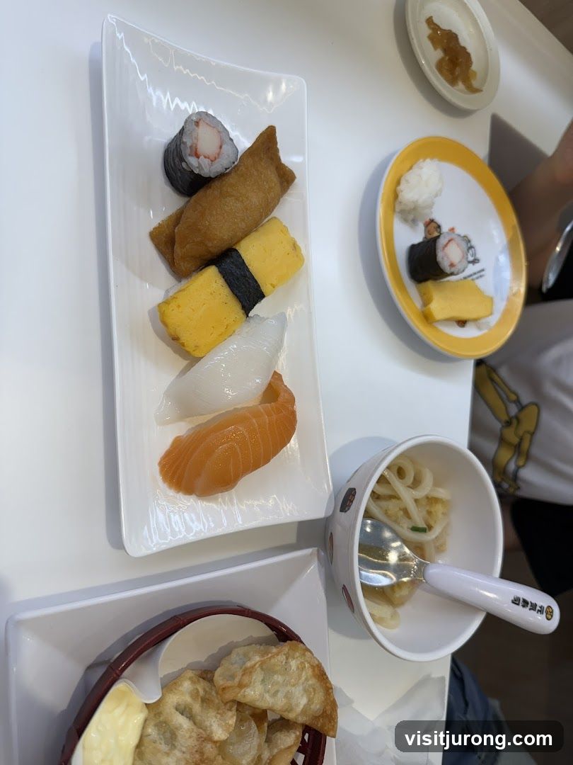 Sushi and Dumplings