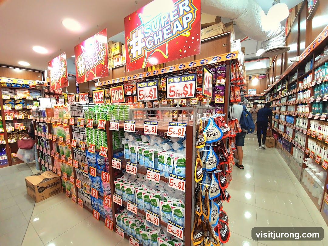 Super Cheap Store Interior
