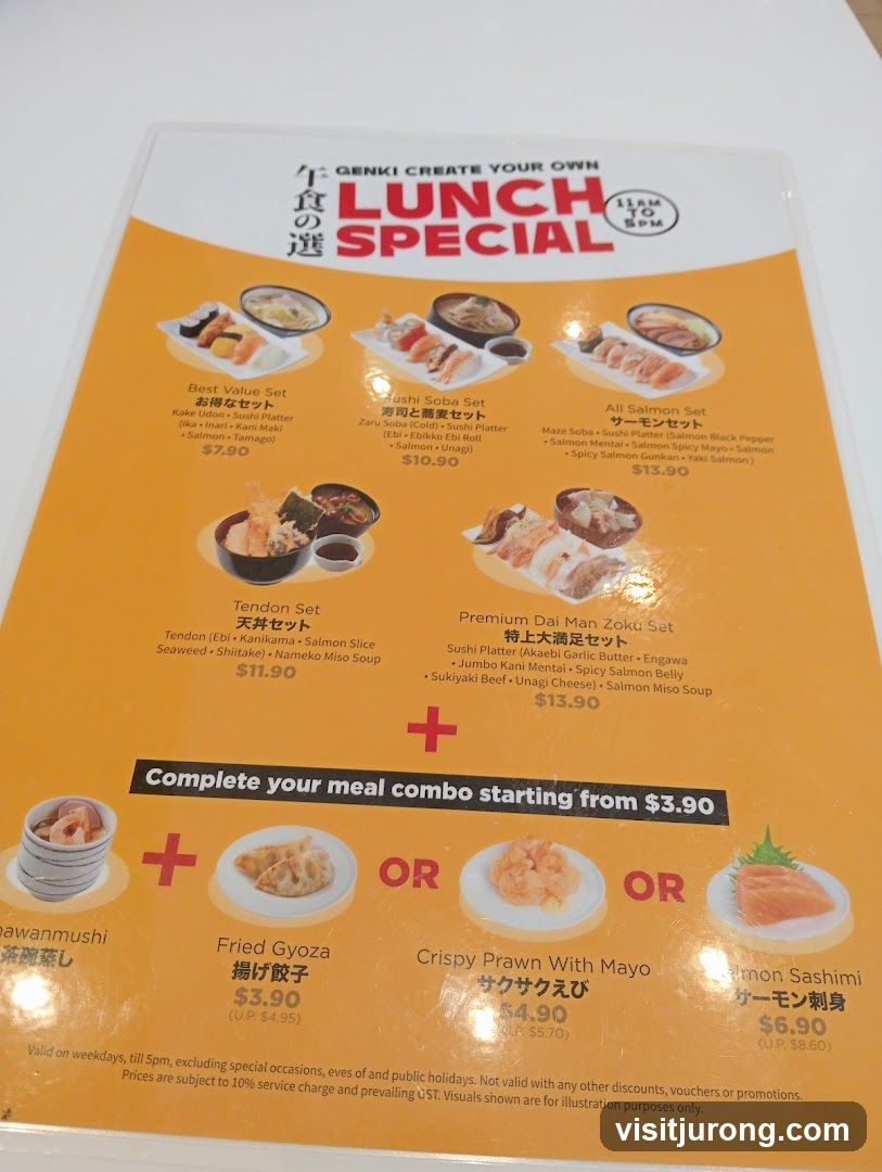 GENKI LUNCH SPECIAL