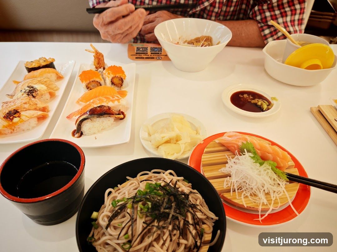 Sushi and Soba Noodles