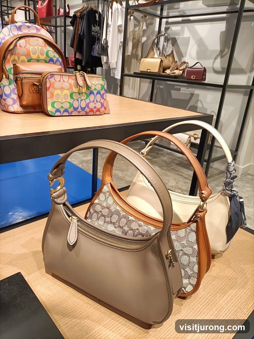 Handbags on Display