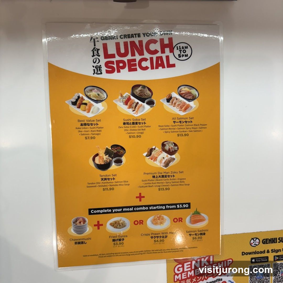 GENKI LUNCH SPECIAL