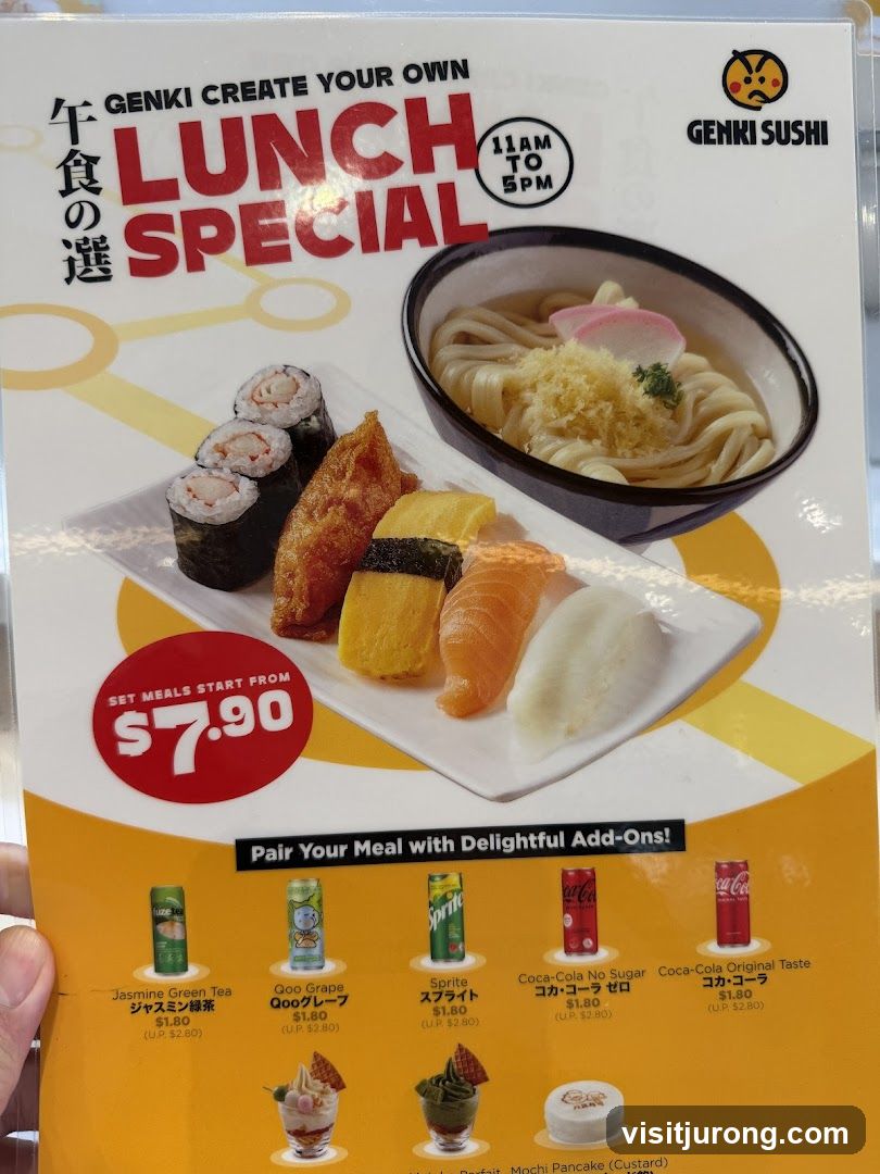 Genki Create Your Own Lunch Special