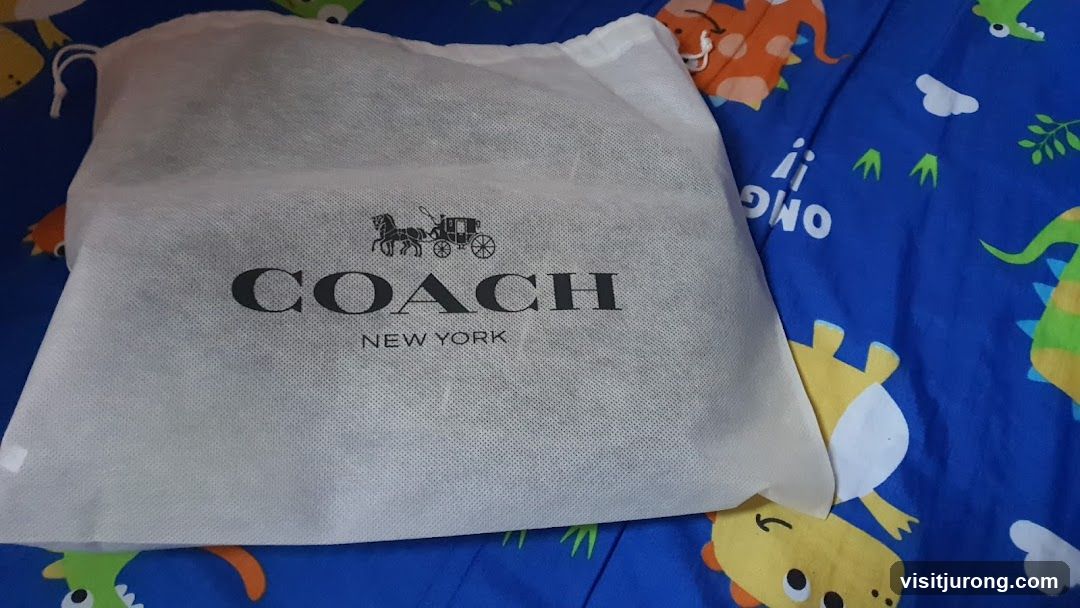 Coach dust bag