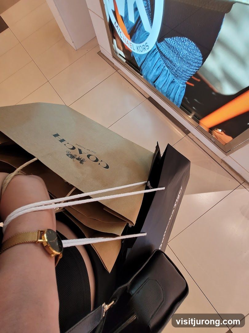 Shopping Bags and Display