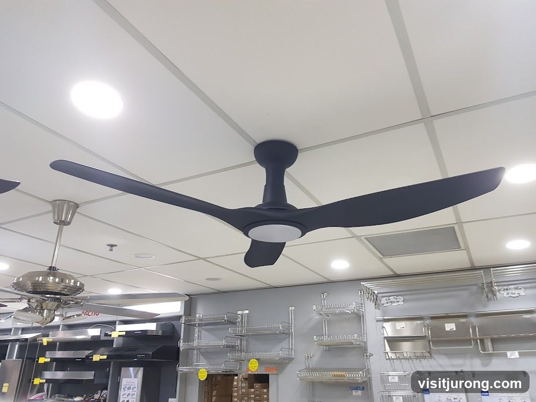 Ceiling Fans and Kitchenware Display