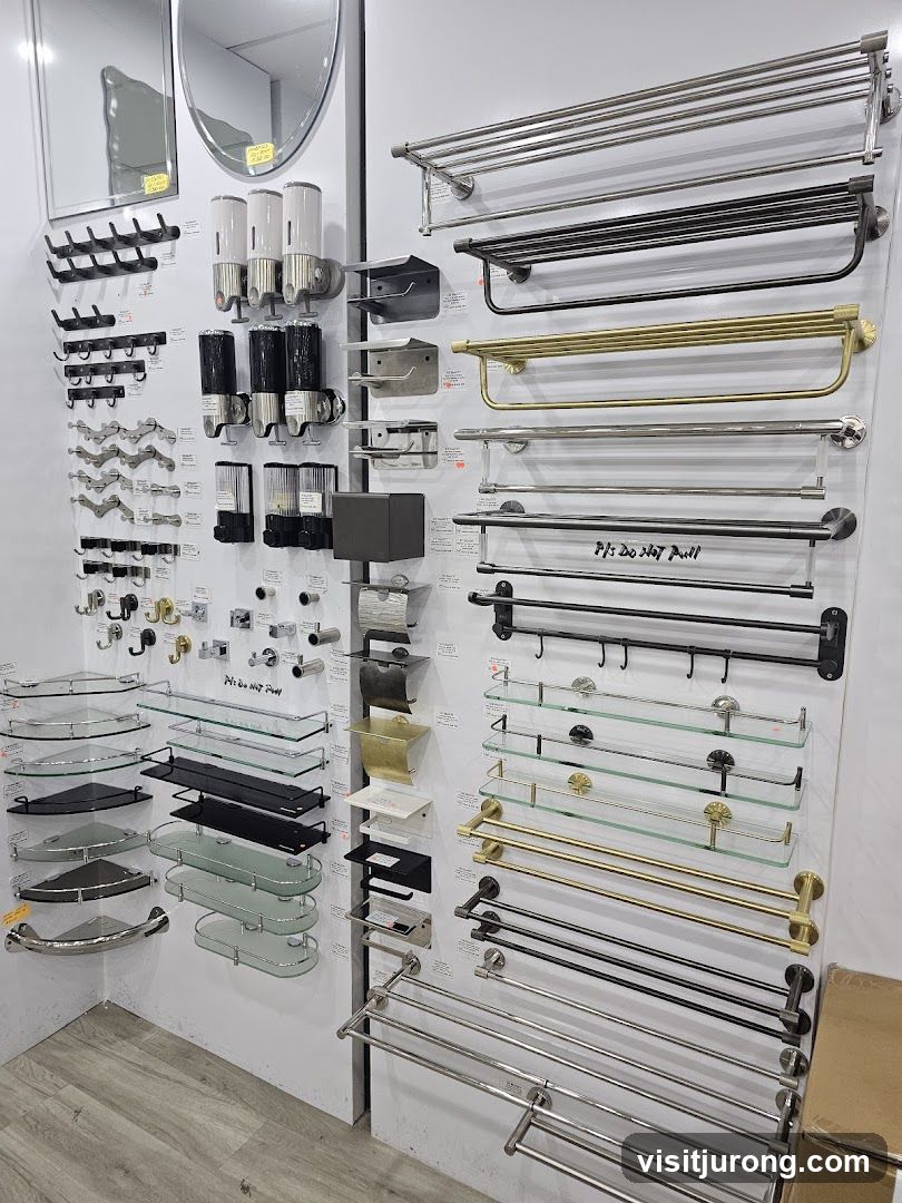 Bathroom Hardware Display